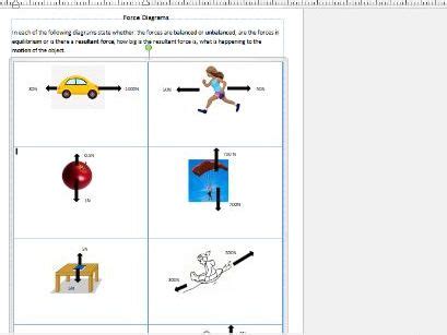 Force Diagrams (Resultant, Equilibrium) | Teaching Resources