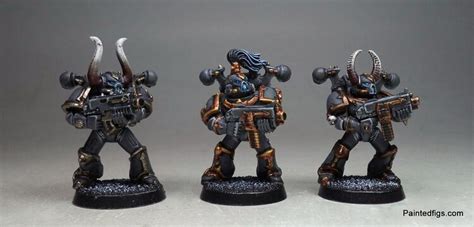 Chaos Space Marines — Paintedfigs Miniature Painting Service