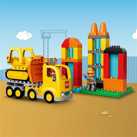 LEGO DUPLO - Big Construction Site - - Fat Brain Toys