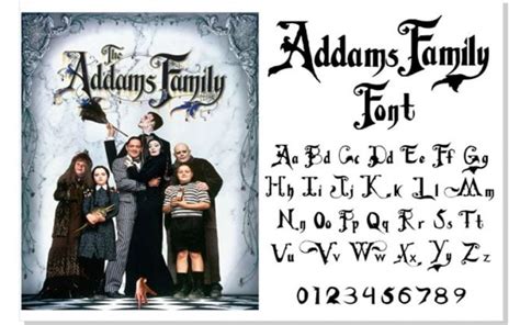 Addams Family Font Free Download