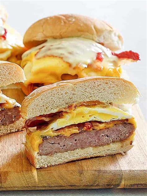 Wendy's Breakfast Baconator Sandwich - CopyKat Recipes