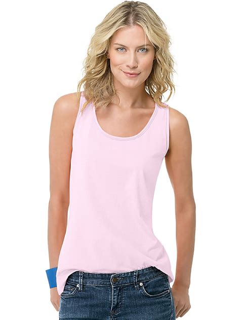 Hanes Live.Love.Color Scoop Neck Tank, 9002 ,Paleo Pink, XL - Walmart.com