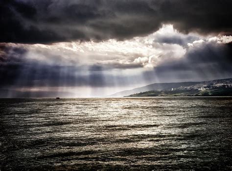 After The Storm Sea Of Galilee Israel Photograph by Mark Fuller