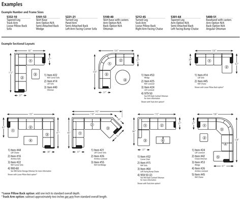 10 Inspirations Measurements Sectional Sofas | Small sectional sofa ...