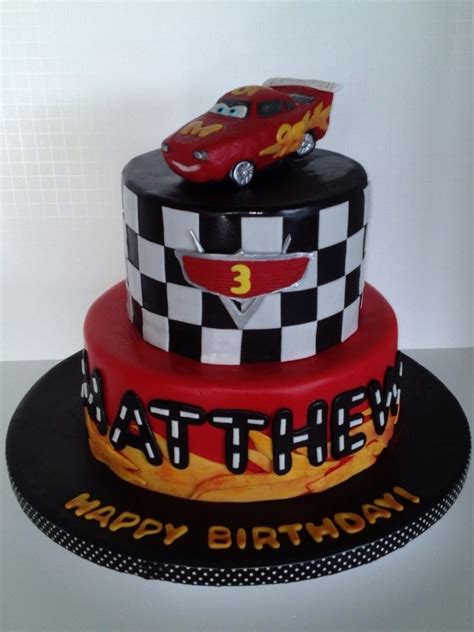 Lightning Mcqueen Birthday Cake - CakeCentral.com