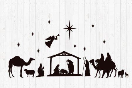 Download Nativity Scene - Free SVG