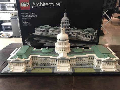 My first LEGO Architecture build. I was pleasantly surprised by how fun ...