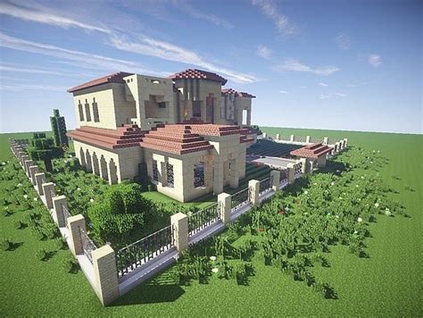 Minecraft Modern House Fence - Modern Furniture Images