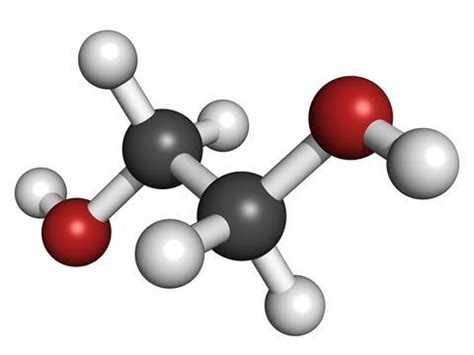 Ethylene Glycol Molecular Structure