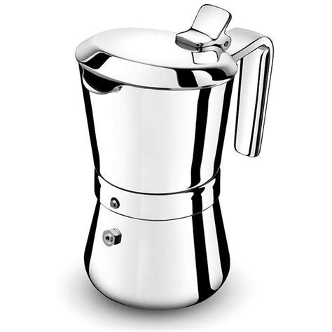 Giannina 3-cup Stainless Steel Stove Top Espresso Maker