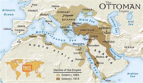 Maps of the Ottoman Empire - The Transformation of the Middle East ...