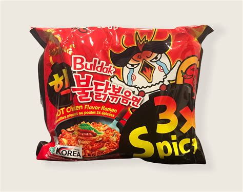 Buy Samyang Buldak Extremely Hot Chicken Ramen 3x Spicy Korean Noodles ...