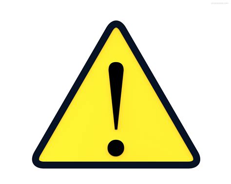 Yellow Warning Sign - ClipArt Best