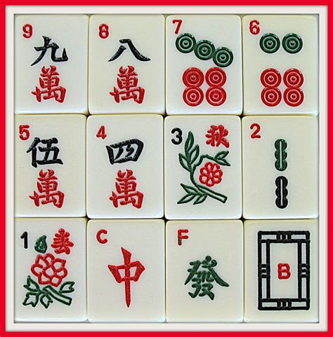 Printable Mahjong Tiles Images - Printable Word Searches