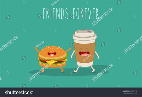 6,684 Friends Forever Cartoon Images, Stock Photos & Vectors | Shutterstock