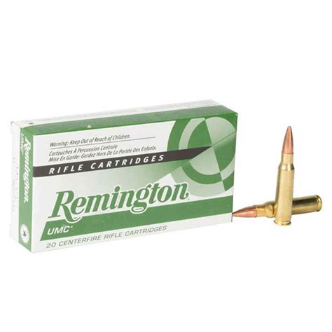 Remington UMC 223 Remington 55gr FMJ Rifle Ammo - 20 Rounds | Sportsman ...