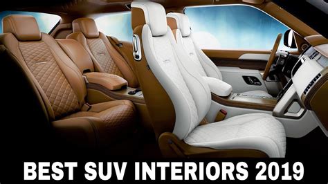 Top 10 Crossover and SUV Interiors in 2019: Exquisite Finishing and ...