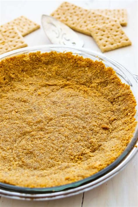 PERFECT Graham Cracker Crust Recipe (the best) Crazy for Crust