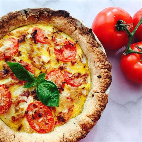 Gluten Free Tomato Basil Quiche | Recipe Idea Shop