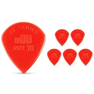 Dunlop Jazz Iii Xl Guitar Picks 6-pack : Target