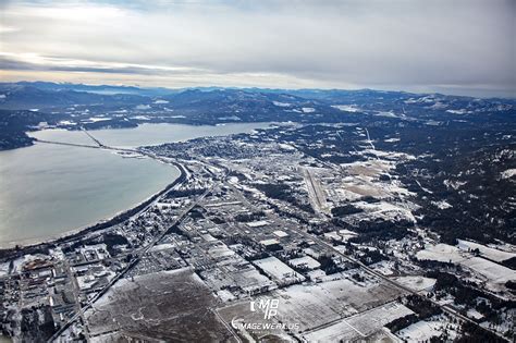 Sandpoint Idaho Winter 0850 - ImageWerx Aerial & Aviation Photography