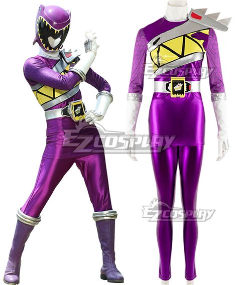 Power Rangers Dino Charge Dino Charge Purple Ranger Cosplay Costume