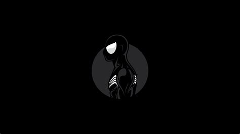 Spiderman Dark Minimalist Art 4k Wallpaper,HD Superheroes Wallpapers,4k ...