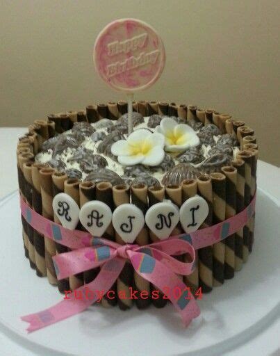 wafer rolls cake | Cake, Roll cake, Cake creations