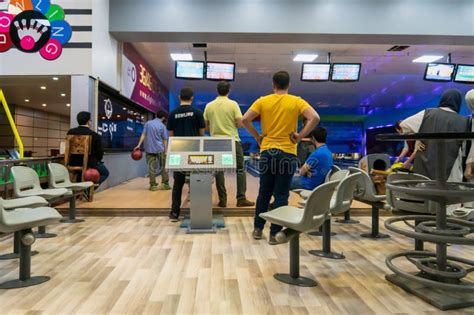 A Bowling Alley in Tehran, Iran, Where Young Iranian People are Hanging ...