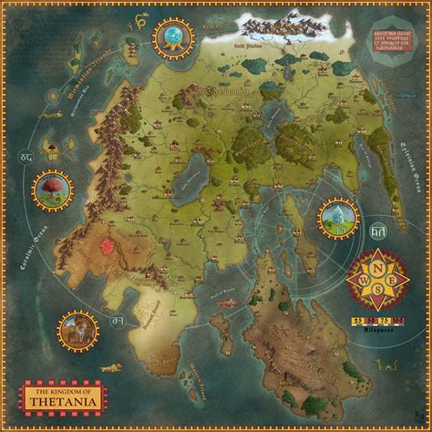 Fantasy World Map - World Maps