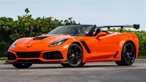 2019 Chevrolet Corvette ZR1 Convertible presented as Lot S245 at ...