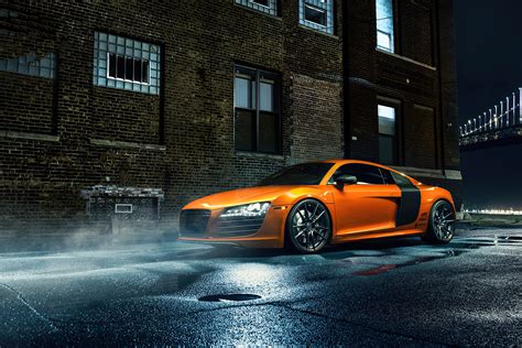 Orange Audi R8 Wallpaper,HD Cars Wallpapers,4k Wallpapers,Images ...