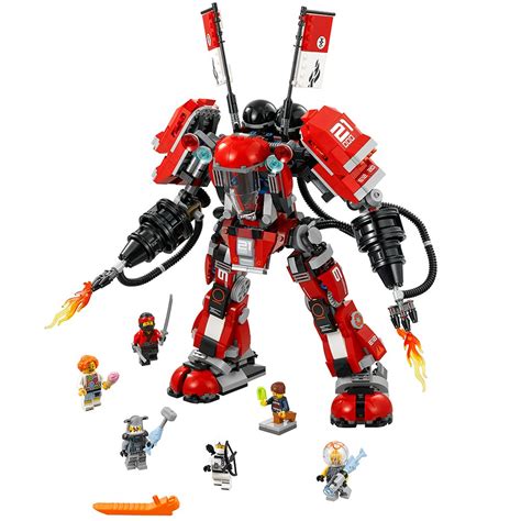 Buy LEGONINJAGO Movie Fire Mech 70615 Building Kit (944 Pieces) Online ...