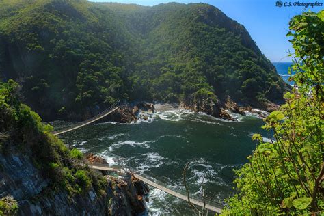 Tsitsikamma suspension bridge, South Africa