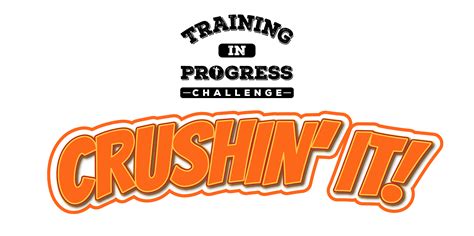 Training in Progress: Crushin' It! - MillenniumRunning.com