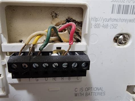 wiring - How do I wire Honeywell RTH6500 Thermostat? - Home Improvement ...