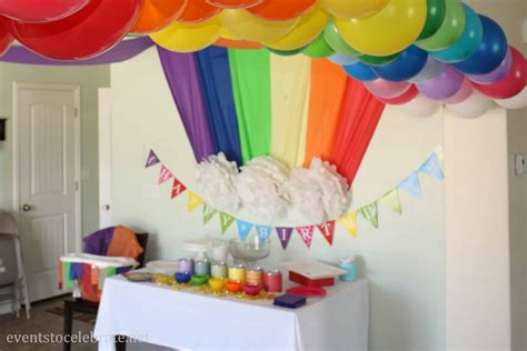 Rainbow Themed Birthday Party - events to CELEBRATE!