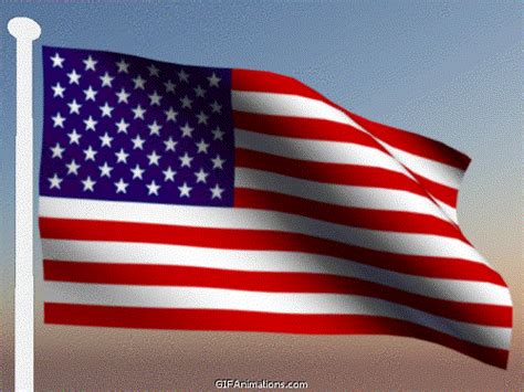 Waving American Flag – GIF Animations