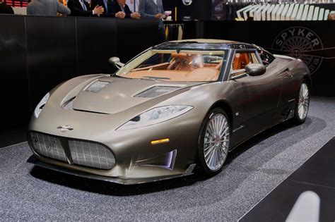 Spyker C8 Preliator Spyder to debut at 2017 Geneva auto show