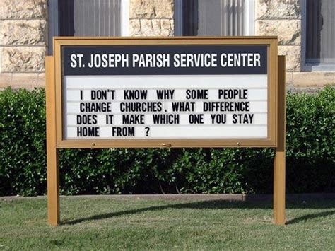 Funny Church Signs - Common Sense Evaluation