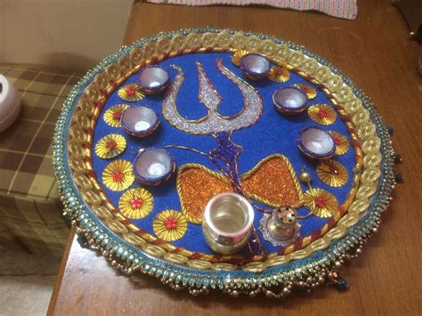 32 Good Aarti thali design for Home Decor | Decorating and Design Ideas