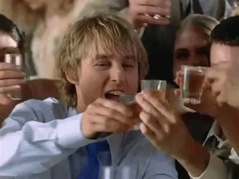 Cheers Wedding Crashers GIF - Cheers WeddingCrashers Drink - Discover ...