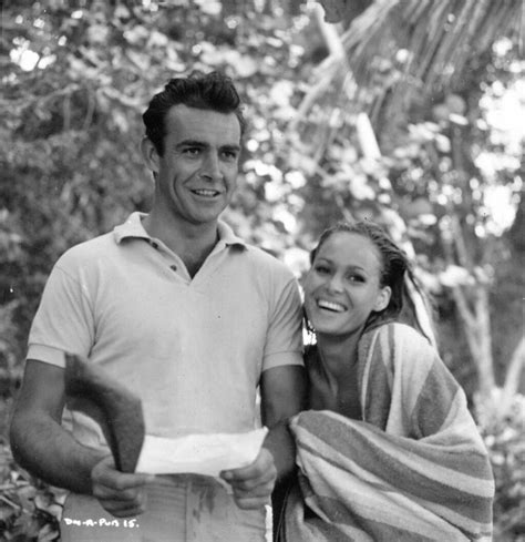 Sean Connery and Ursula Andress in "Dr. No" (1962). : r/JamesBond