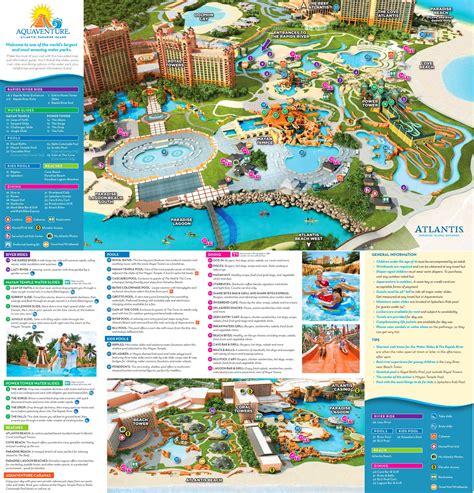 Atlantis Paradise Island Map – Map Of The World