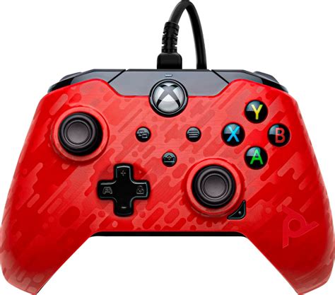 Best Buy: PDP Wired Controller Xbox Series X|S Xbox One PC Phantasm Red ...