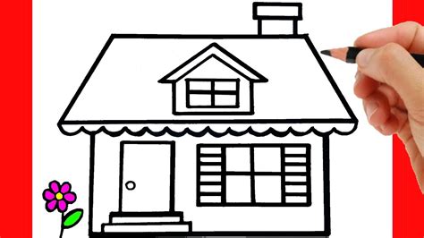 House Drawing Photos Easy - How To Draw A House Easy Step By Step ...