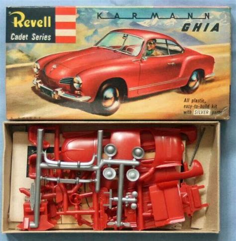 Revell - Karmann Ghia | Plastic model kits cars, Model cars kits ...