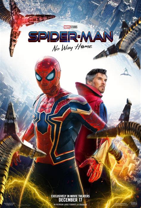 2021 Movie Tom Holland Spider Man: No Way Home Poster Unframed Wall Art ...