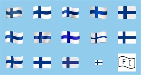 🇫🇮 Flag: Finland on Noto Emoji Font 16.0