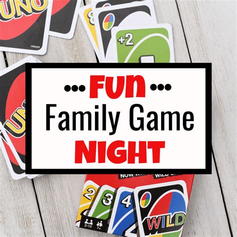 Fabulously Fun Family Game Night Ideas – Fun-Squared